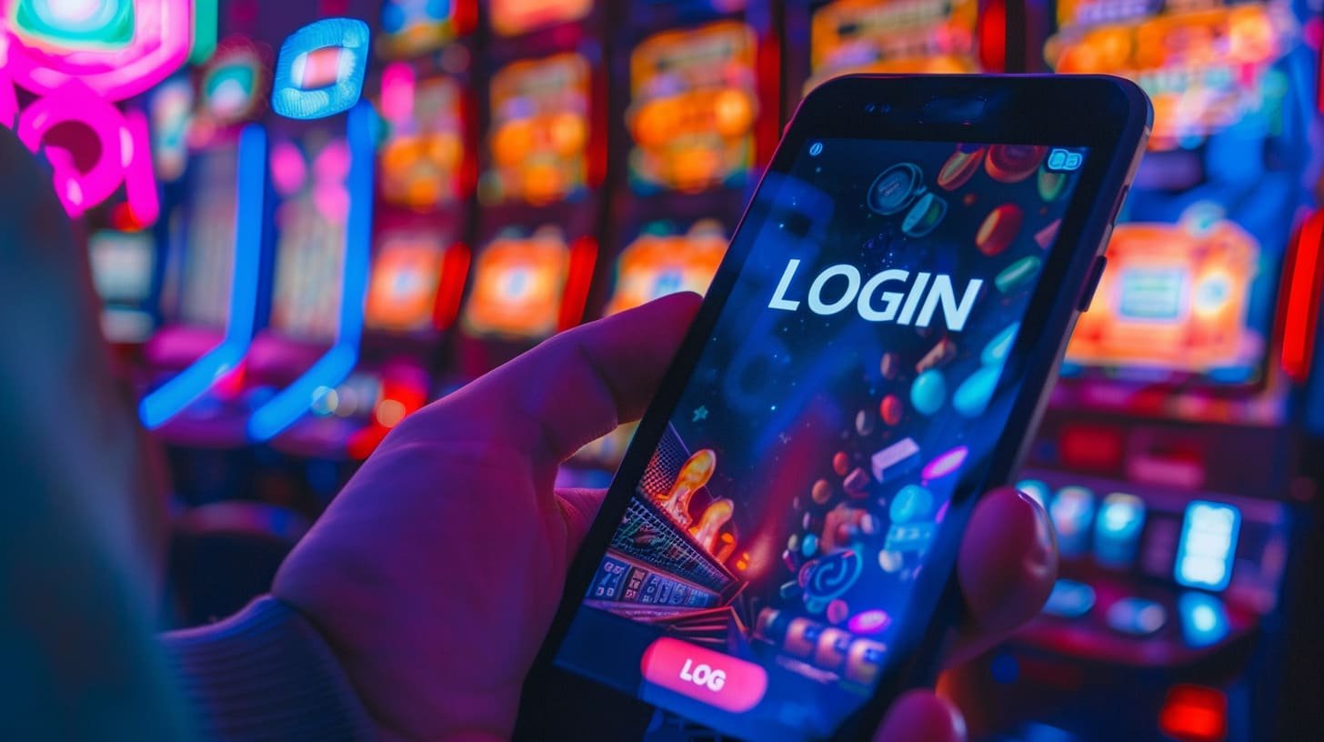 Filipino player checking nice casino promotions on a mobile phone
